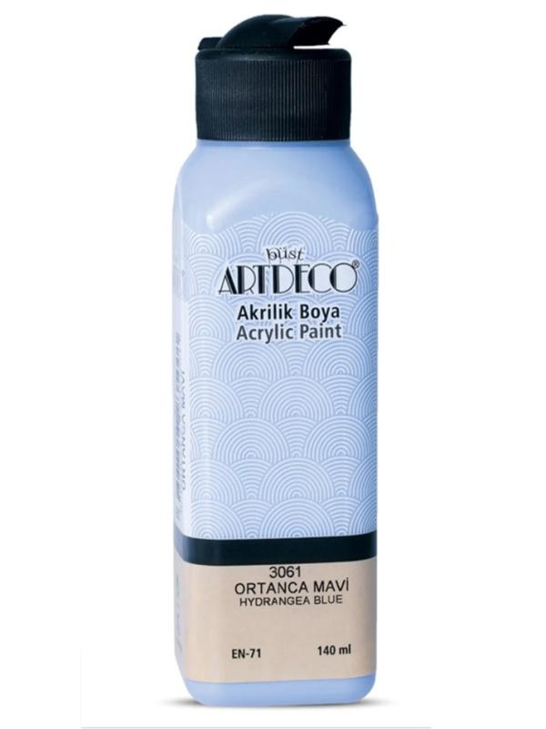 ARTDECO AKRİLİK BOYA 140 ML ORTANCA MAVİ 3061