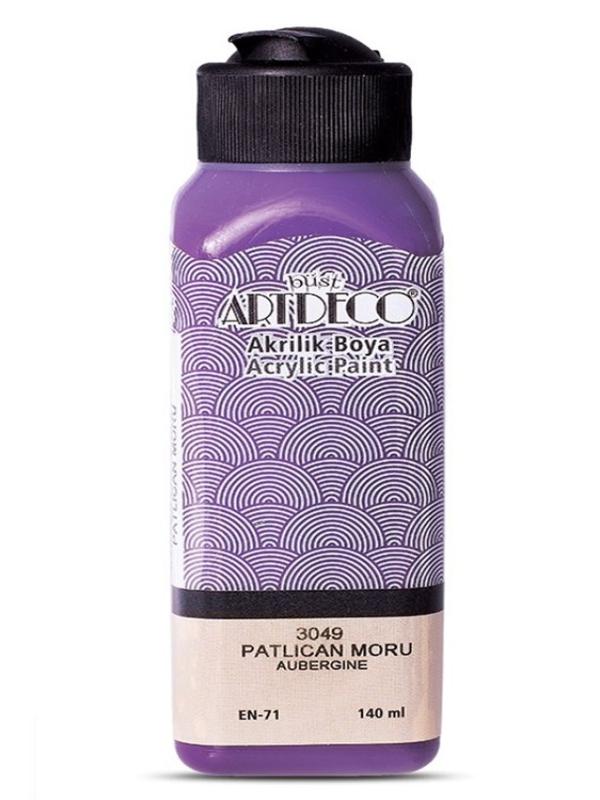 ARTDECO AKRİLİK BOYA 140 ML PATLICAN MORU 3049