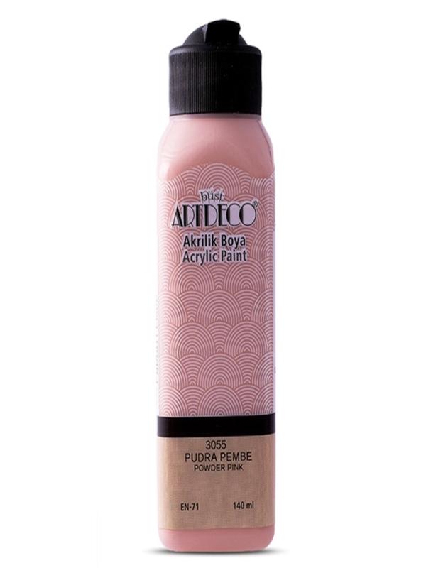 ARTDECO AKRİLİK BOYA 140 ML PUDRA PEMBE 3055