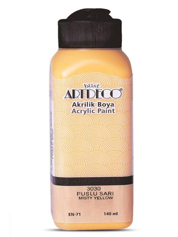 ARTDECO AKRİLİK BOYA 140 ML PUSLU SARI 3030