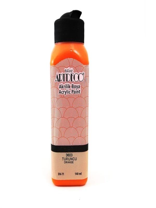 ARTDECO AKRİLİK BOYA 140 ML TURUNCU 3603