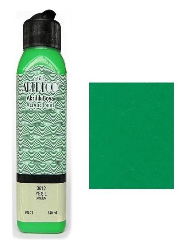 ARTDECO AKRİLİK BOYA 140 ML YEŞİL 3612