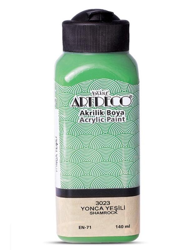 ARTDECO AKRİLİK BOYA 140 ML YONCA YEŞİLİ 3023