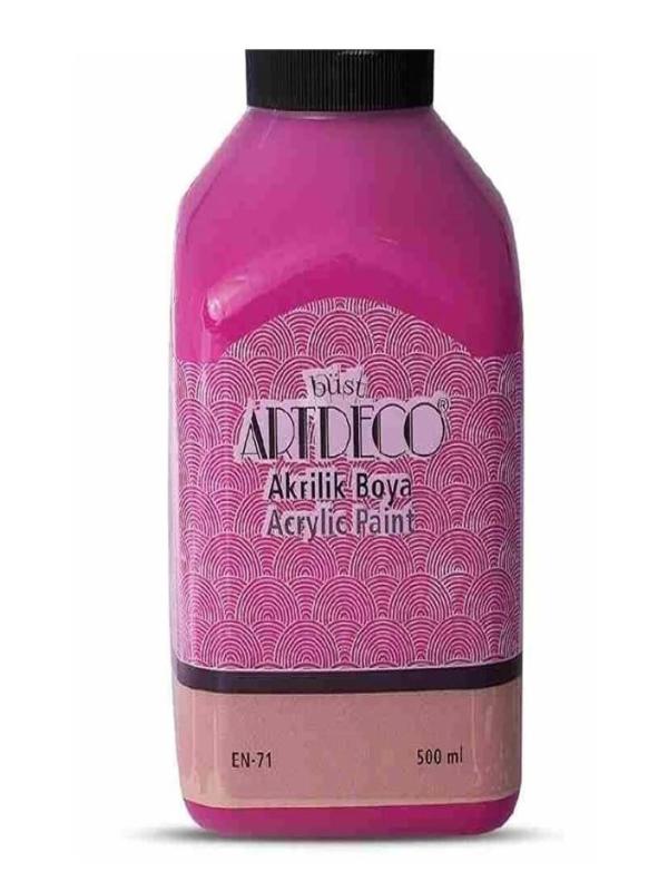 ARTDECO AKRİLİK BOYA 500 ML FUŞYA 3653