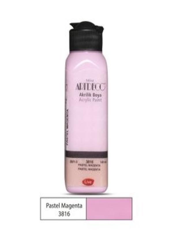 ARTDECO PASTEL AKRİLİK BOYA 140 ML PASTEL MAGENTA 3816