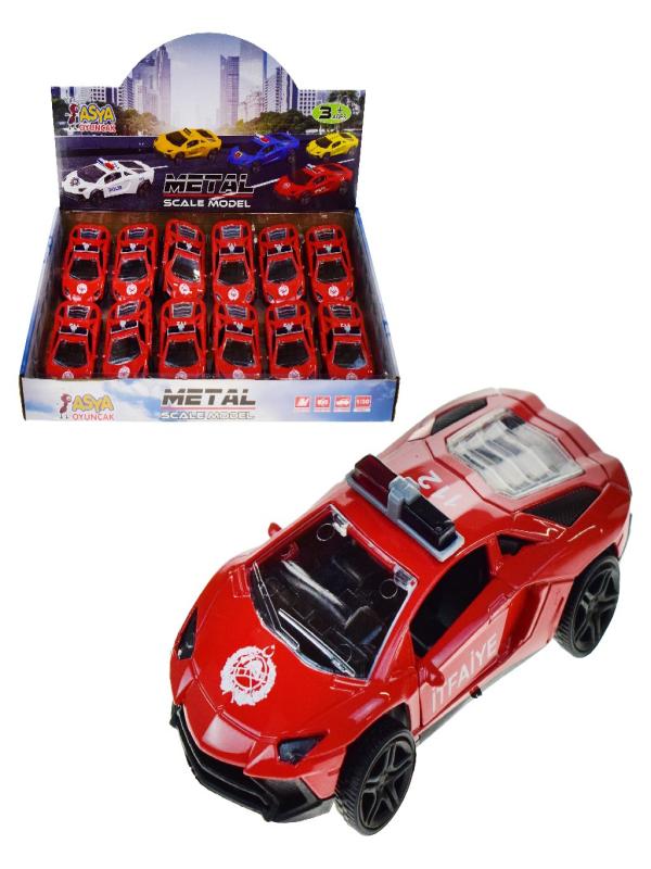 ASY METAL 1/30 İTFAİYE ARABASI ILK-003