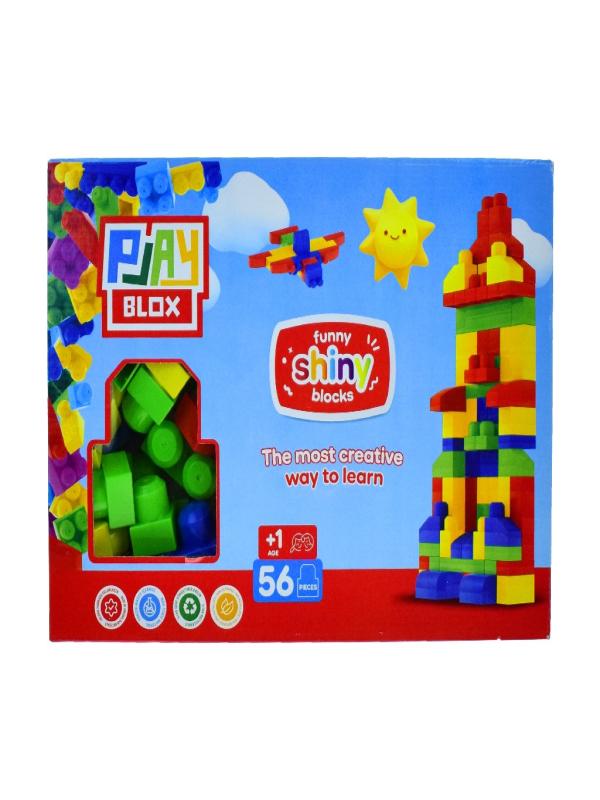 ASY PLAYBLOX BLOCK SHINE 56 PCS BOX 2878