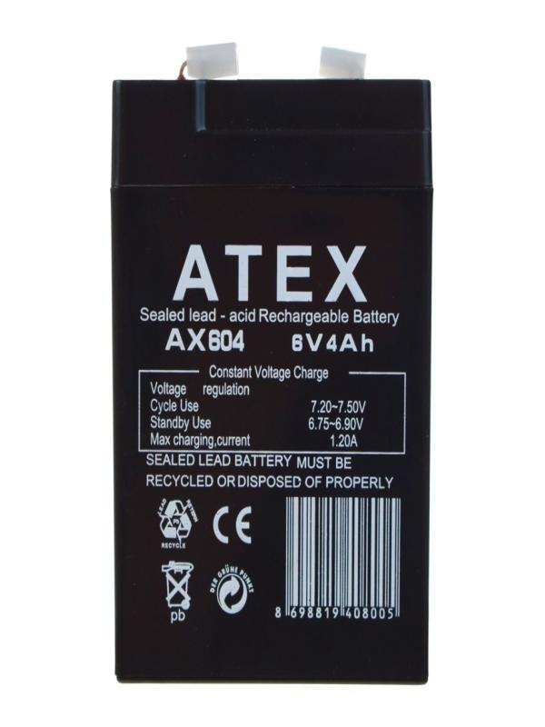 ATEX 6V 4AH AKÜ AX-604