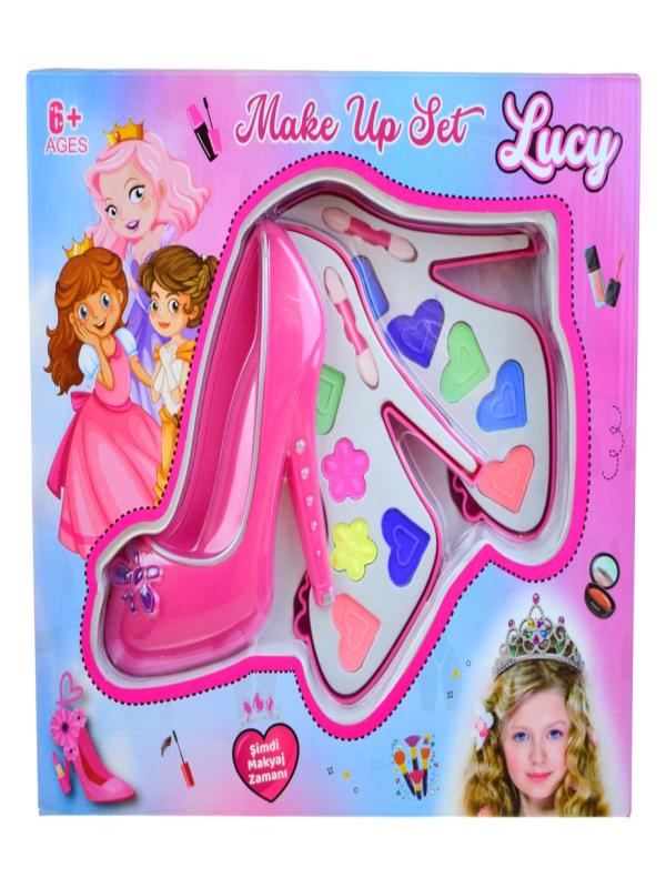 AYAKKABILI KUTULU İKİLİ MAKYAJ SETİ LMN213