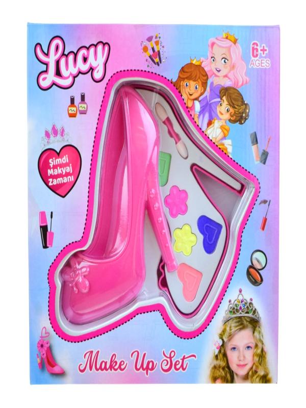 AYAKKABILI KUTULU TEKLİ MAKYAJ SETİ LMN212