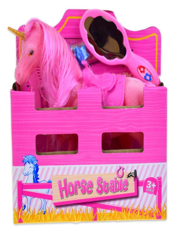 AYNALI AKSESUARLI KADİFE UNICORN AT 3211O