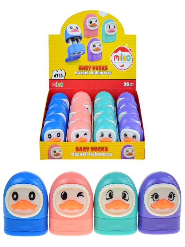 BABY DUCKS İKİLİ HAZNELİ KALEMTRAŞ 6755