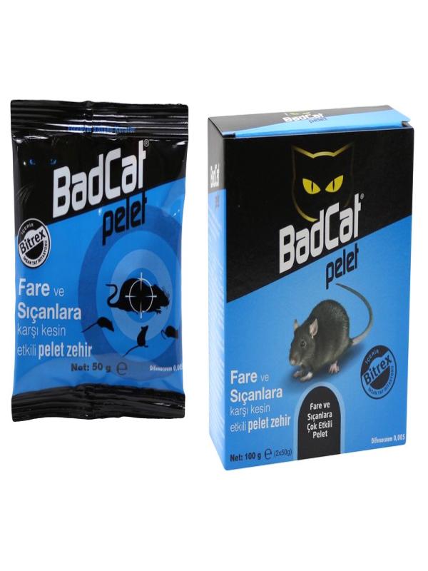 BADCAT PELLET FARE İLACI 100GR