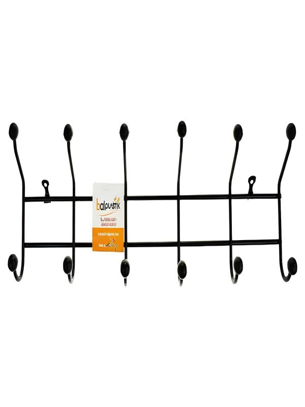 BAL PLASTİK DUVAR ASKISI 6 LI BP-597