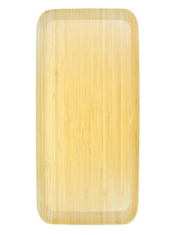 BALSA BAMBU DİK SUNUM TABAK BMB-77