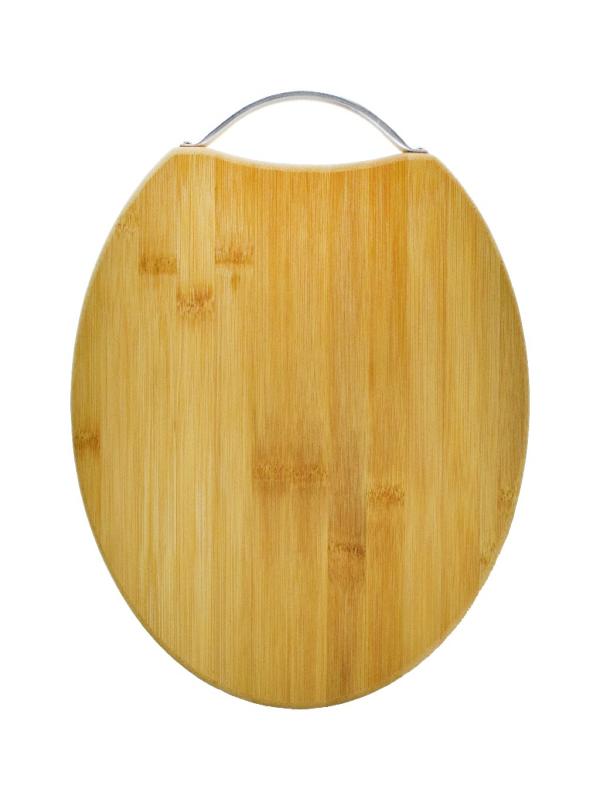 BALSA BAMBU YUVARLAK SUNUM TAHTASI 25*25 CM BEK-201