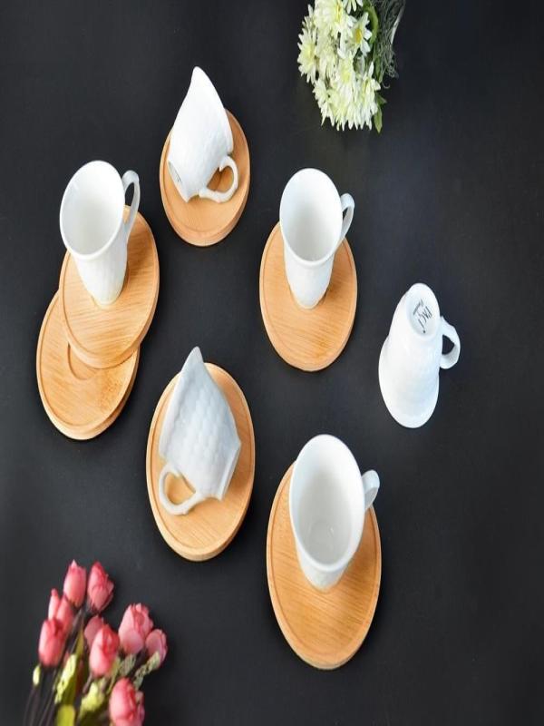 BAMBULU PORSELEN KAHVE FİNCANI 6 LI 101573