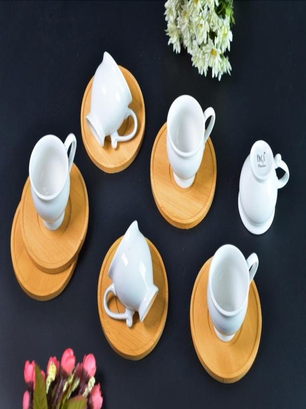 BAMBULU PORSELEN KAHVE FİNCANI 6 LI 101964