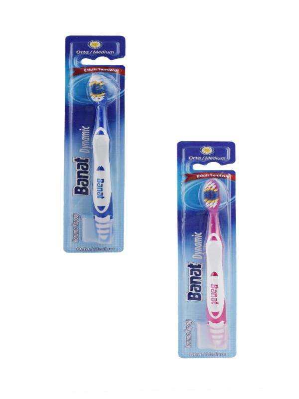 BANAT DYNAMIC DİŞ FIRÇASI ASKILI ORTA