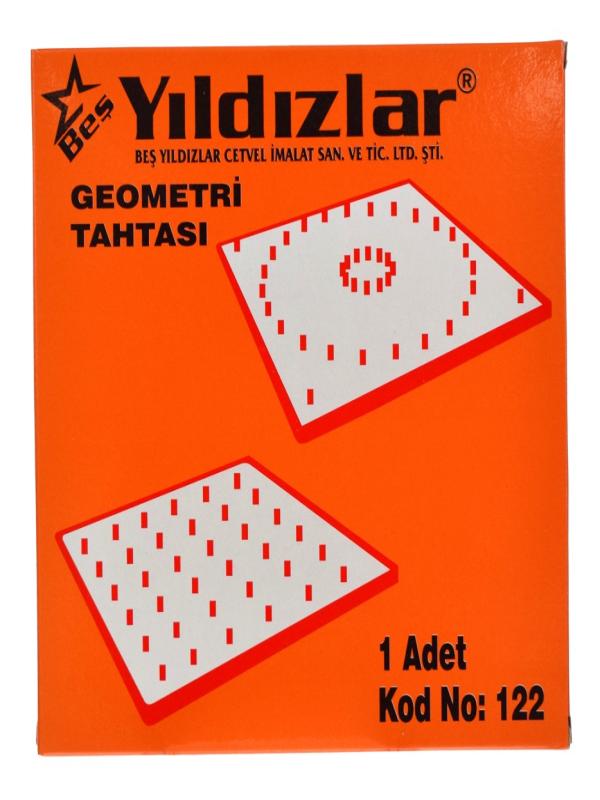BEŞ YILDIZLAR GEOMETRİ TAHTASI NO:122