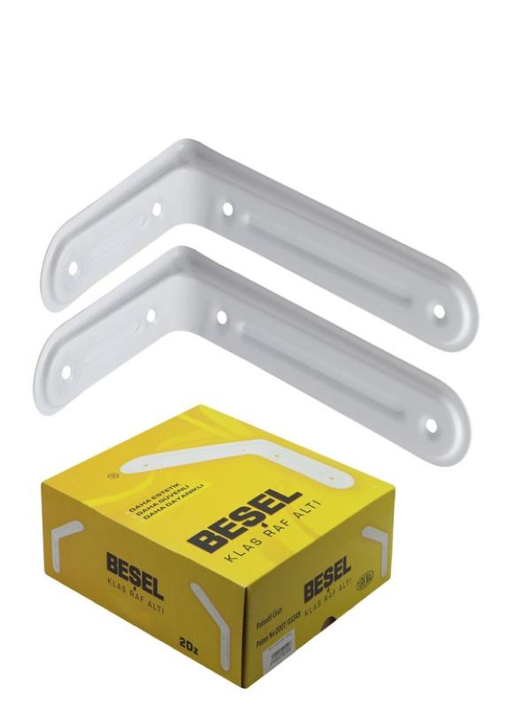 BEŞEL KLAS RAF AYAK NO:1 BEYAZ BA331