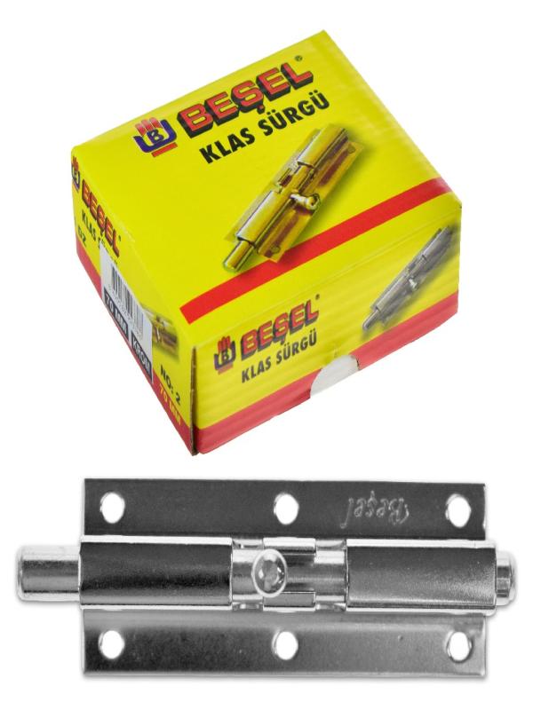 BEŞEL KLAS SÜRGÜ 70MM KROM BA247K