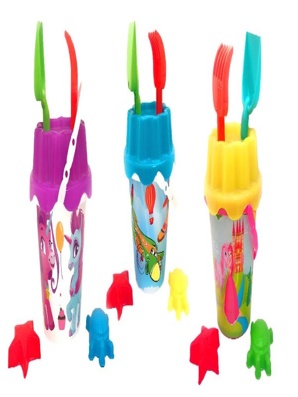 BEST TOYS BÜYÜK BASKILI KUM KOVA SETİ 6531