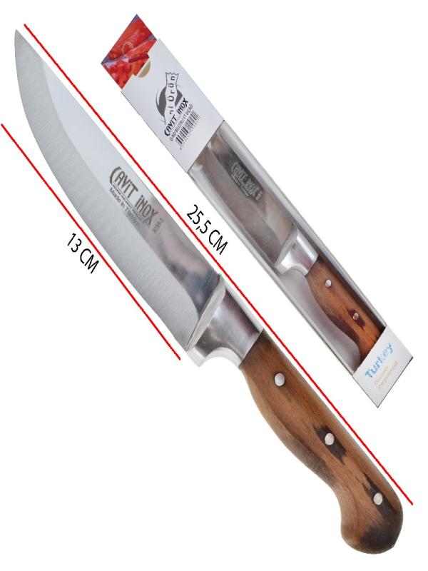 BEYAZ BİLEZİKLİ KASAP BIÇAK NO:0