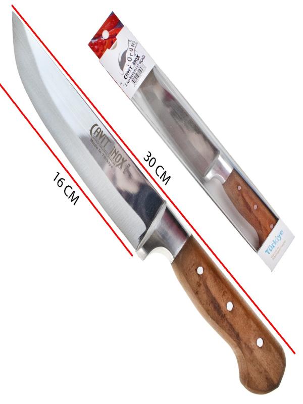 BEYAZ BİLEZİKLİ KASAP BIÇAK NO:2 (KT:10)