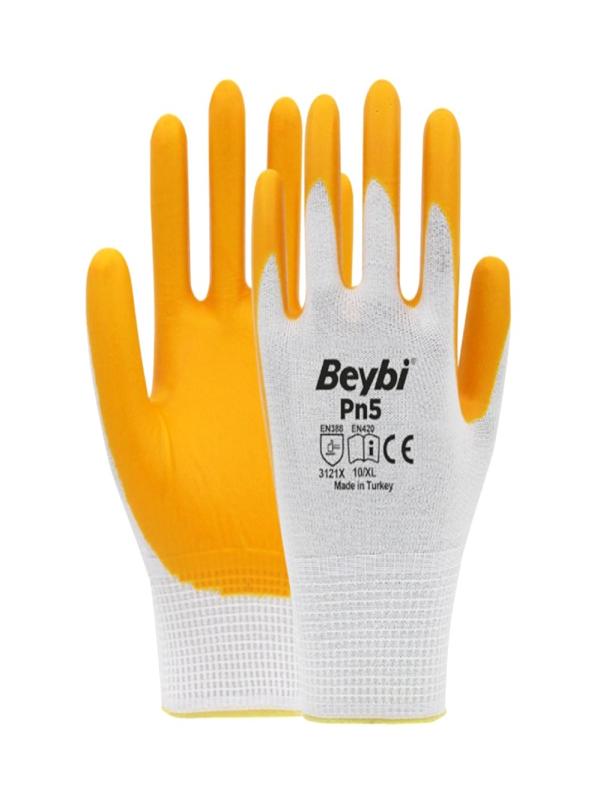 BEYBİ İŞÇİ ELDİVENİ PN5 SARI NO:10