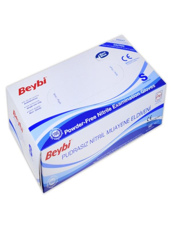 BEYBİ NİTRİL MAVİ PUDRASIZ ELDİVEN S