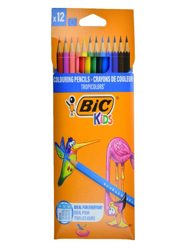 BİC TROPİCOLORS 12 Lİ KURUBOYA
