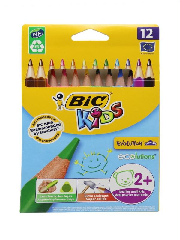 BİC ÜÇGEN JUMBO KURUBOYA 12 Lİ