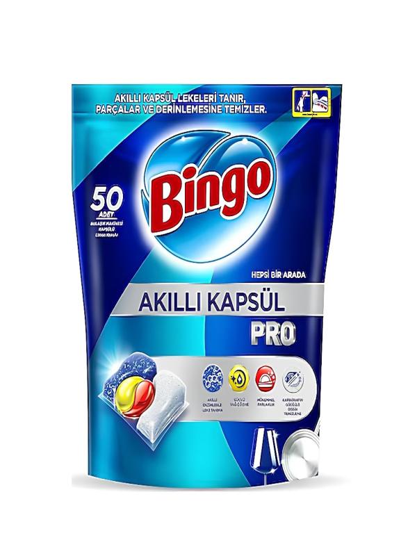 BİNGO AKILLI KAPSÜL BULAŞIK TABLET 50 Lİ