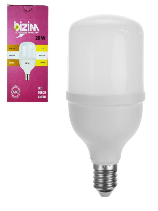 BİZİM 20W TORCH LED AMPUL BEYAZ T1