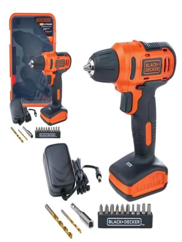 BLACK DECKER AKÜLÜ VİDALAMA 12 V