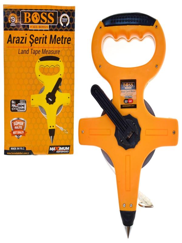 BOSS SAPLI ARAZİ ŞERİT METRE 50MT BOSS-84484