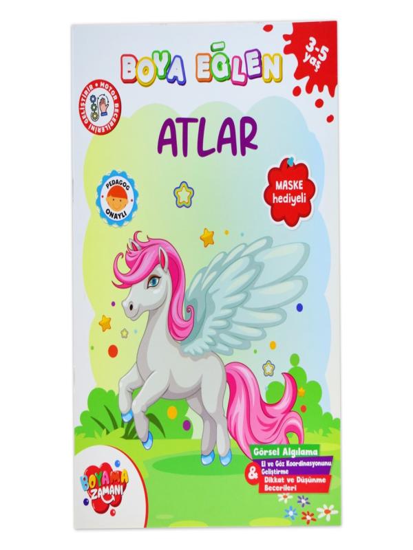 BOYA EĞLEN ATLAR 3-5 YAŞ