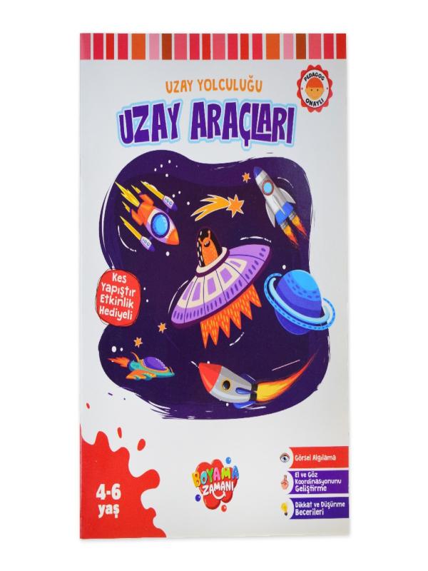 BOYAMA KİTABI UZAY YOLCULUĞU - UZAY ARAÇLARI