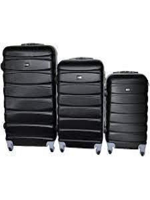 BOYRAZ LÜX PLASTİK VALİZ SET