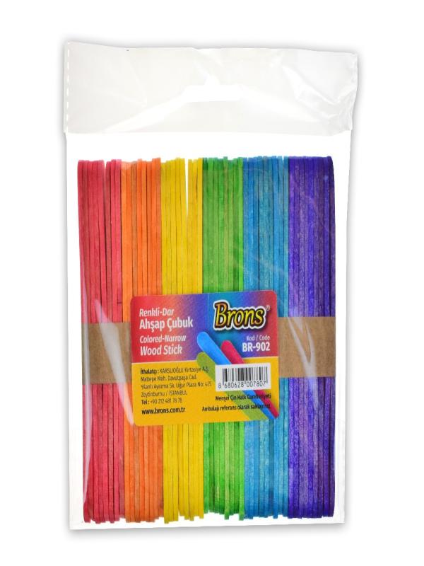 BRONS AHŞAP ÇUBUK RENKLİ DAR BR-902