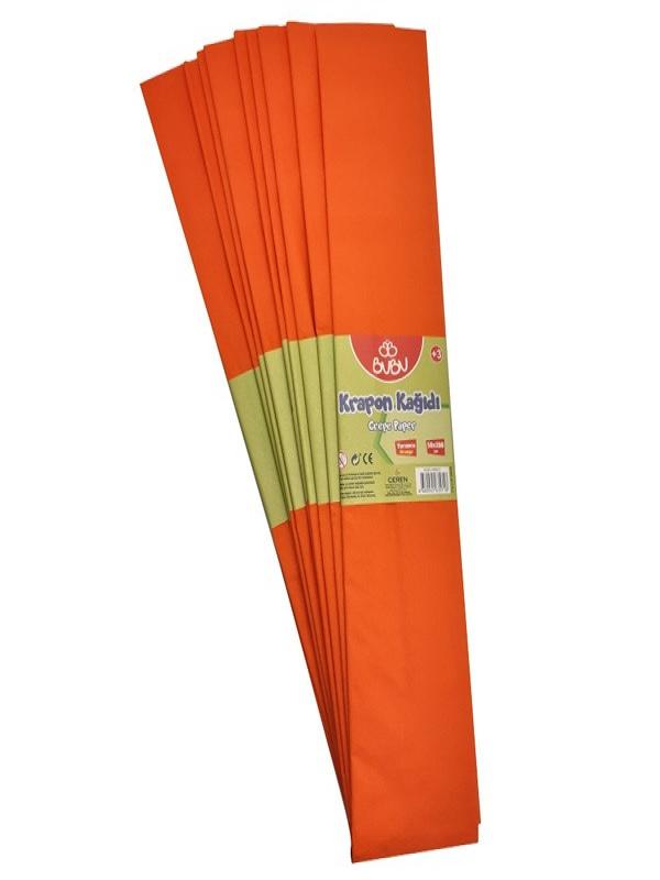 BU-BU KRAPON KAĞIT TURUNCU KR010