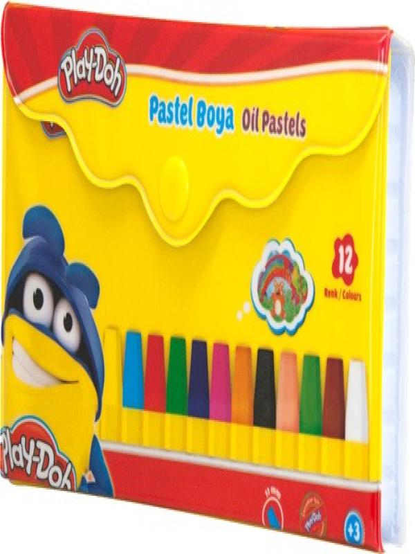 BU-BU PLAY-DOH PASTEL BOYA ÇANTALI 12 RENK PA005