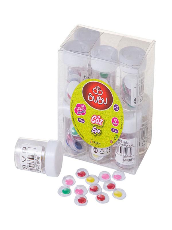 BU-BU RENKLİ GÖZ 15MM 8GR GZ0008