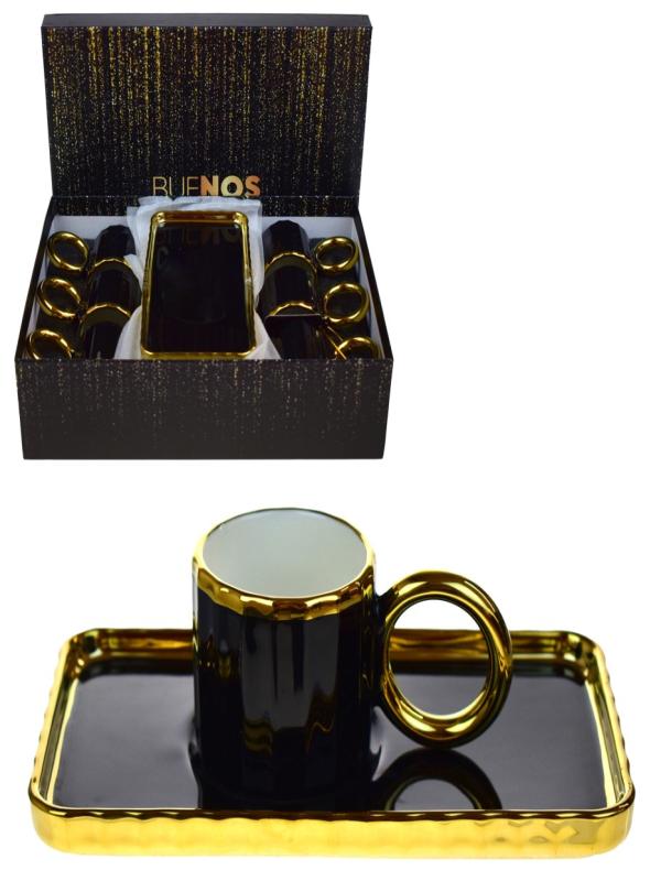 BUENOS 6 LI SUNUMLU KAHVE FİNCAN TAKIMI CFC2408