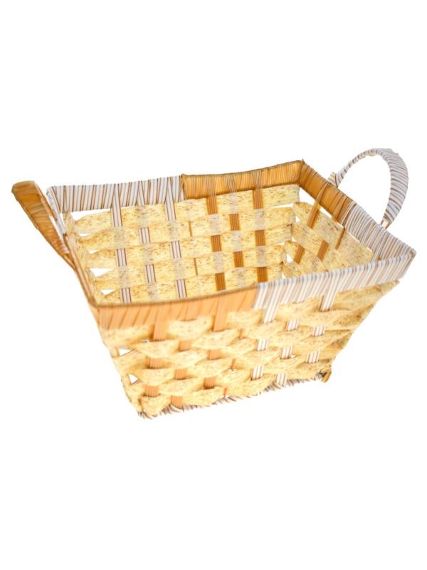 BUHARA DİKDÖRTGEN DERİN EKMEK SEPETİ 4827