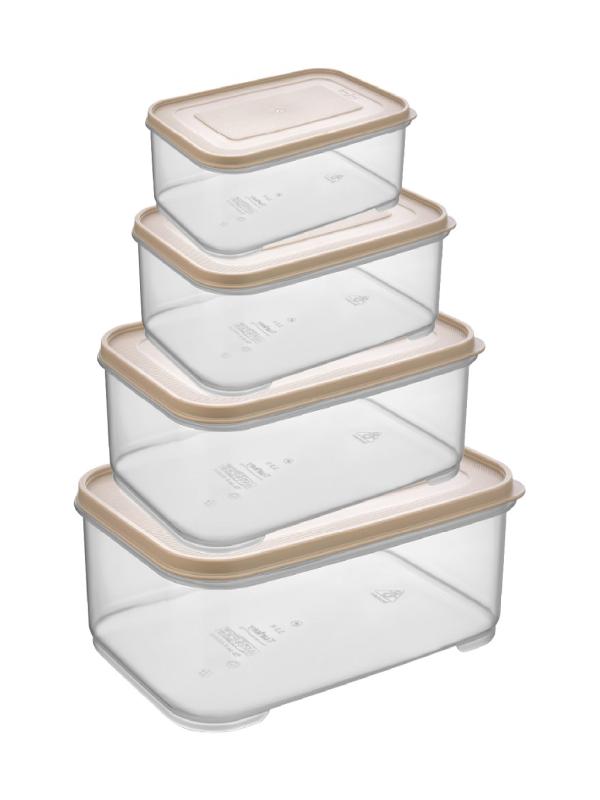 BURSEV MONO SAKLAMA KAP SET 4 PRÇ 1118 34