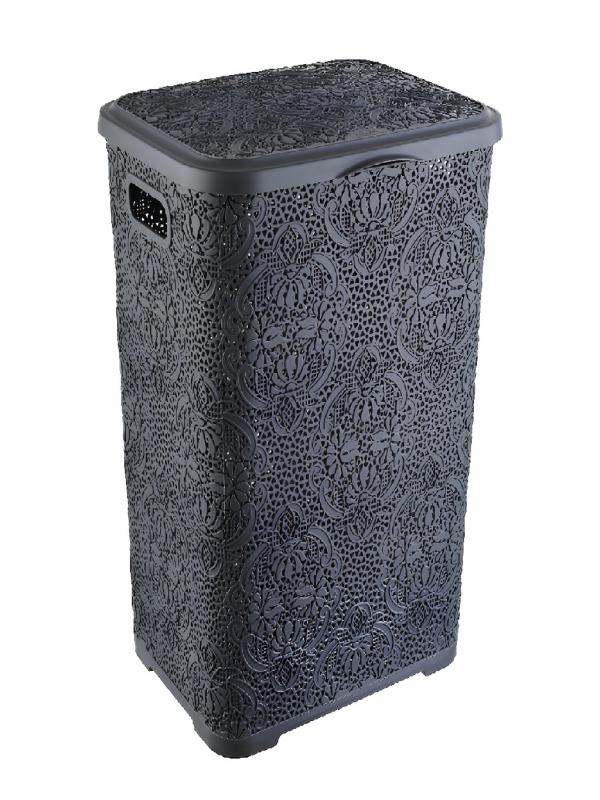 BURSEV NAKIŞ KİRLİ ÇAMAŞIR SEPETİ 42 LT 2130 03