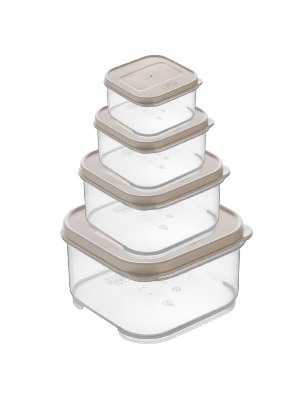 BURSEV NANO SAKLAMA KAP SET 4 PRÇ 1119 34