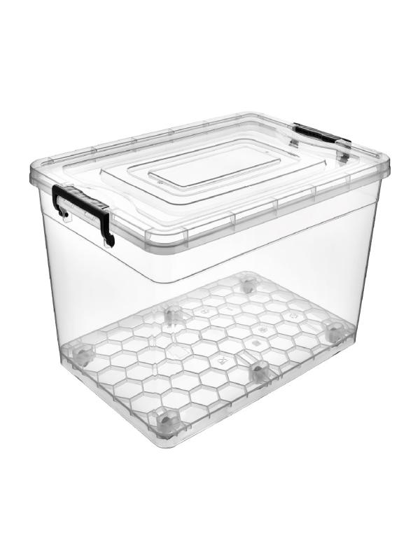 BURSEV TEKERLEKLİ PETEK SAKLAMA KABI 80 LT 1142 11